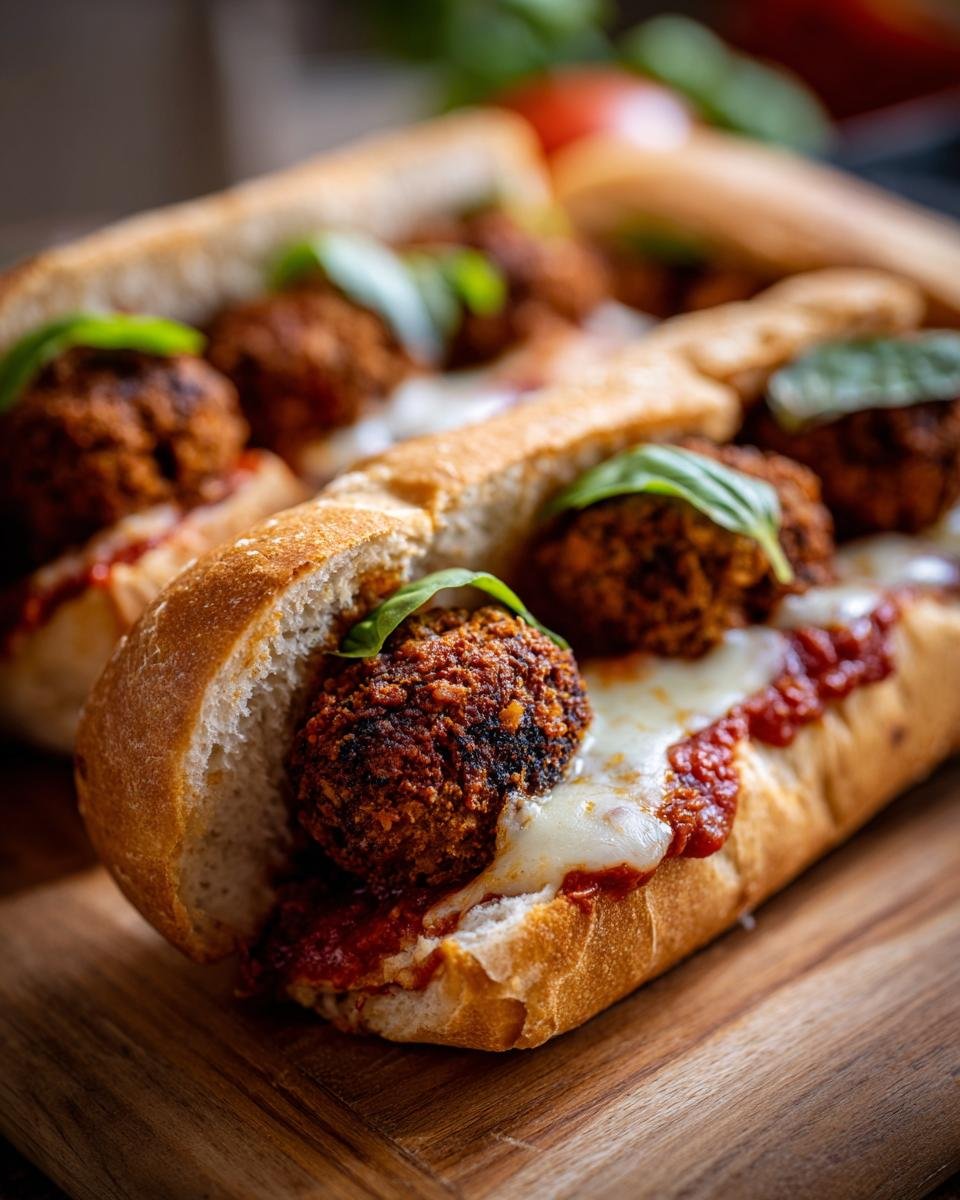Homemade Vegan Chickpea Quinoa Meatball Subs - Other 3