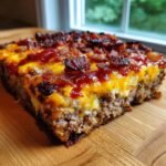 Loaded Meatloaf Casserole - Tasty