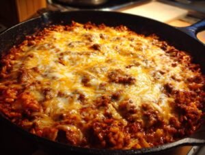 Super 30-Min Beef Skillet Enchiladas Joy