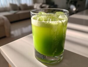 5 Minute Celery Pineapple Detox Mocktail Magic