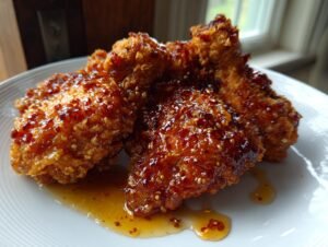 Amazing 5-Star Crunchy Hot Honey Chicken