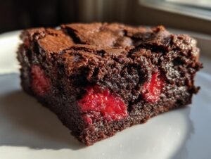 Amazing Strawberry Brownies: 16 Fudgy Bites