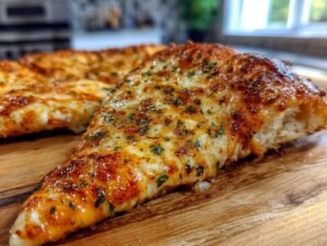 Amazing 10-Minute Garlic Herb Cheese Pizza