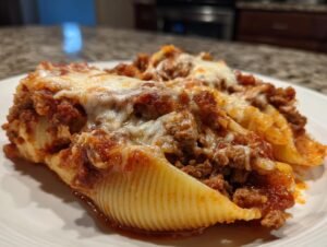 Amazing 20-Minute Ground Beef Stuffed Shells