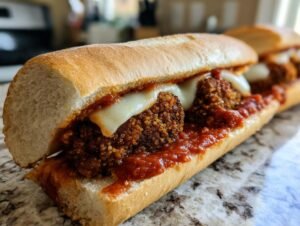 6 Perfect Homemade Vegan Chickpea Quinoa Meatball Subs