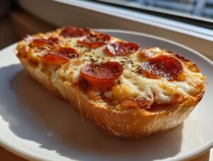 22 Min Kams Spooky French Bread Pizza Joy