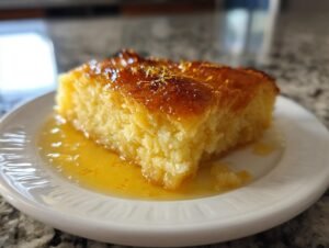 Amazing 3-Layer Magic Lemon Cobbler Secret