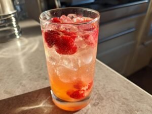 Amazing 5-Minute Strawberry Grapefruit Mocktail