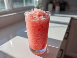 5 Minute Watermelon Slushie Magic