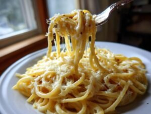 Amazing 5 Ingredient Garlic Parmesan Pasta Secret