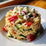 Orzo Pasta Salad - Tasty