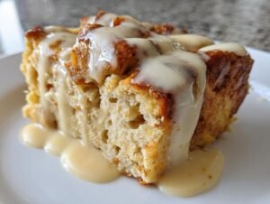 Amazing 1 Bread Pudding With Vanilla Sauce