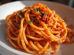 Stunning Calabrian Chili Pasta in 25 Minutes