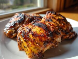 Amazing 4-Step Grilled Chicken Thighs Magic