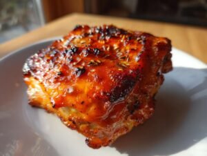 Amazing 6 Grilled Honey Buffalo Chicken Thighs