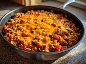 Amazing Ground Turkey Taco Skillet in 30 Mins