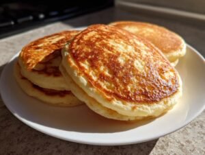 Amazing 15 Min High Protein Cottage Cheese Pancakes