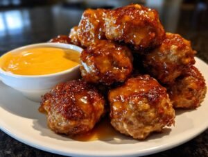 Amazing Korean Bbq Meatballs: 1 Secret Dip
