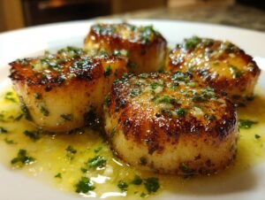 Amazing 15-Minute Lemon Butter Scallops