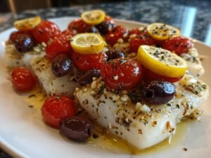 5-Star Mediterranean Baked Cod Magic