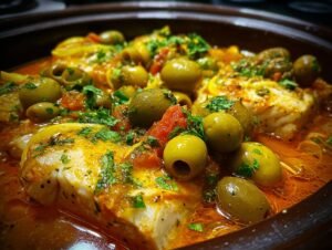 Amazing 40-Minute Moroccan Fish Tagine