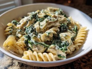 One Pot Spinach And Artichoke Pasta Magic 30 Min