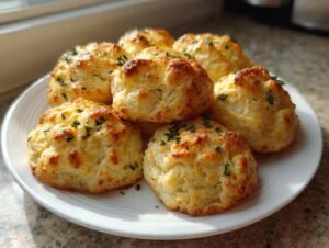5 Minute Pillsbury Biscuit Garlic Butter Cheese Bombs